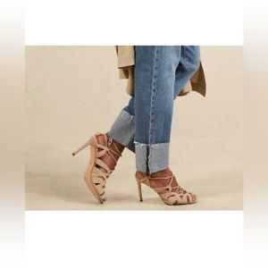 Comfy Suede Black Heels (NWT) - Banana Republic - Sizes 8 & 8.5